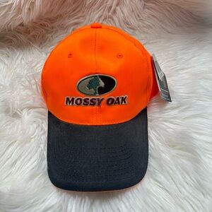 Mossy Oak One Size Blaze Orange Cap